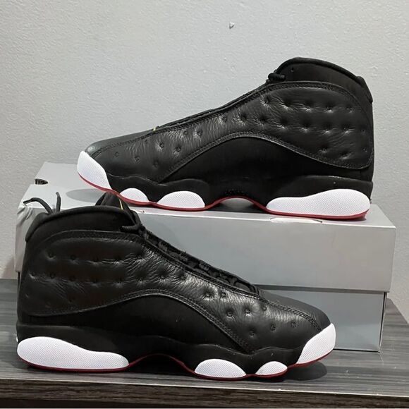 2023 Air Jordan 13 Retro Playoffs Black Varsity Red White 414571-062 Size 14 15​ main image 10